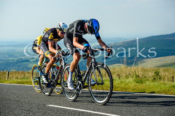 Tour of Britain. 2015: Boasson Hagen, Kruiswijk, Poels
