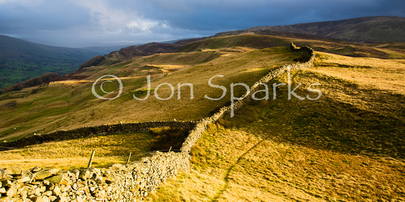 Wall on Middleton Fell