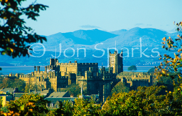 Lancaster Castle and Coniston Fells 1