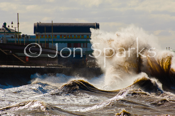 Big waves, Blackpool